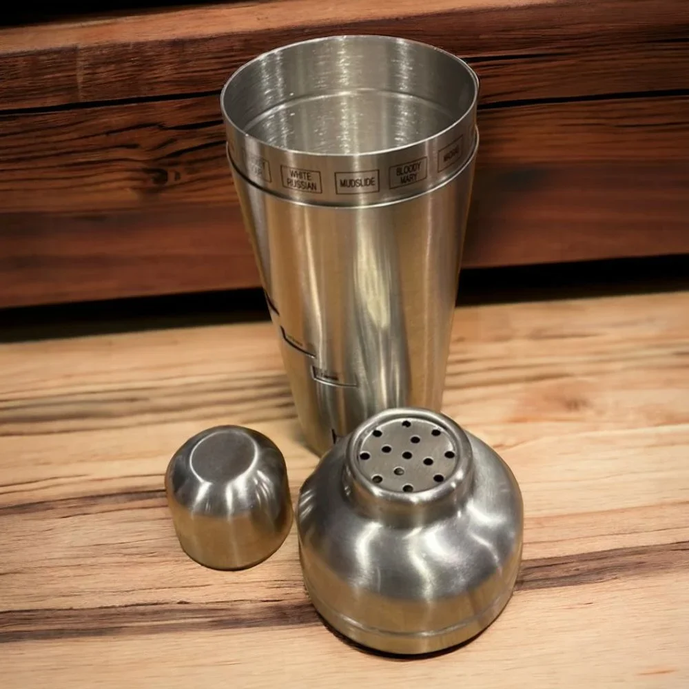 RESTORATION HARDWARE Cocktail shaker with Dial Drink Recipes